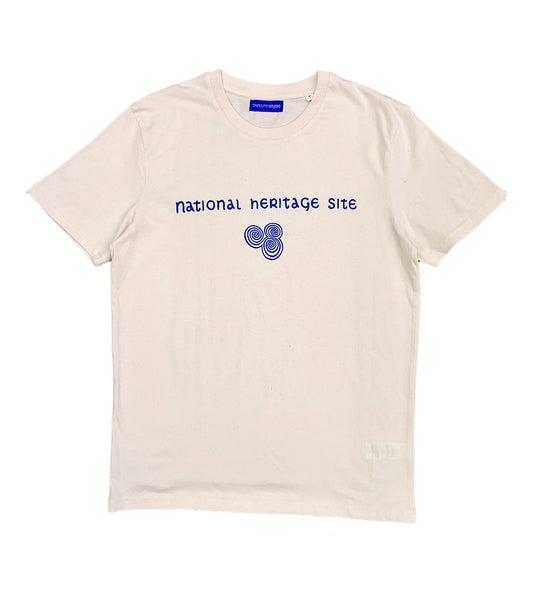 National Heritage Site T-Shirt (Natural Raw Colour)