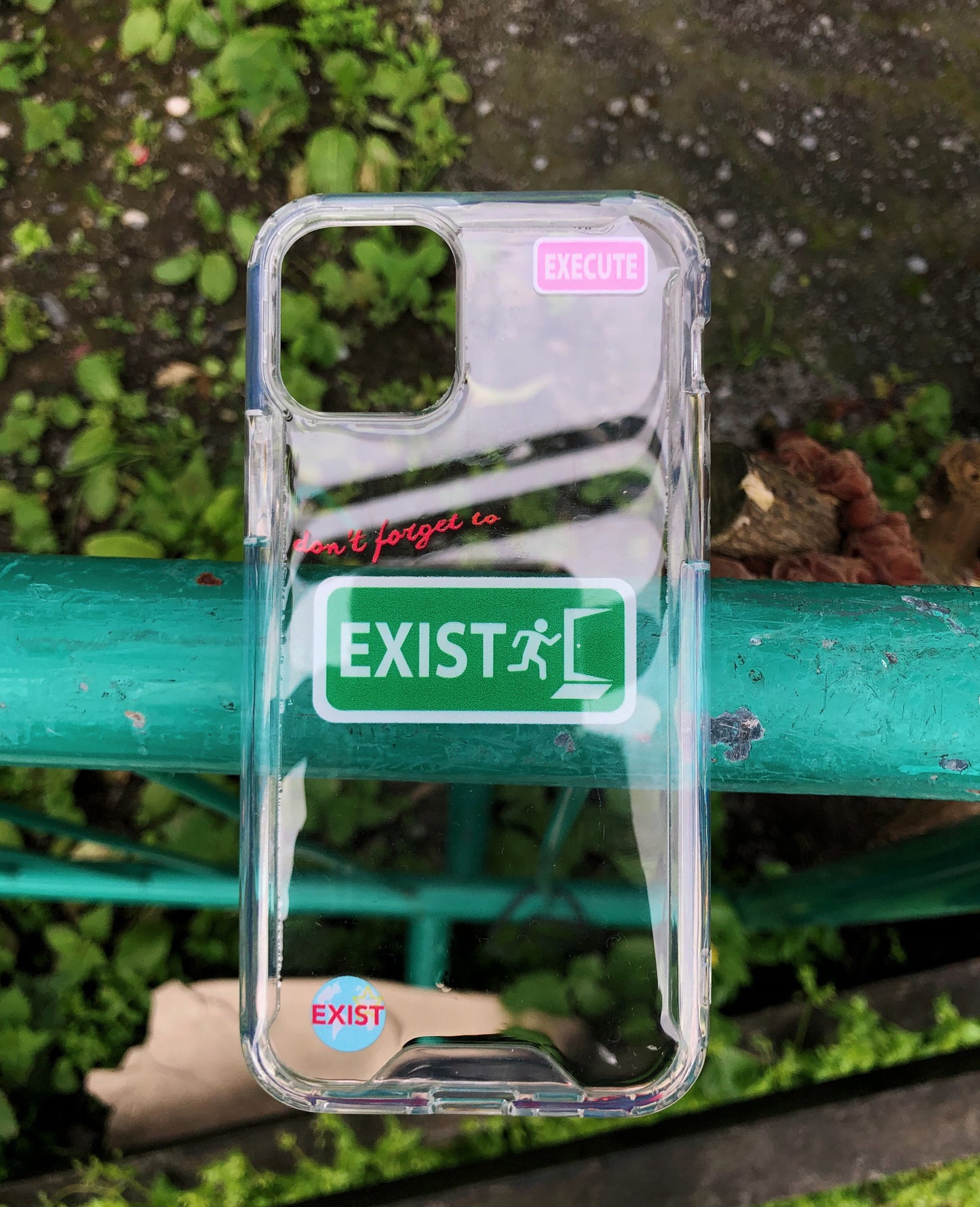 EXIST iPhone Case - Green