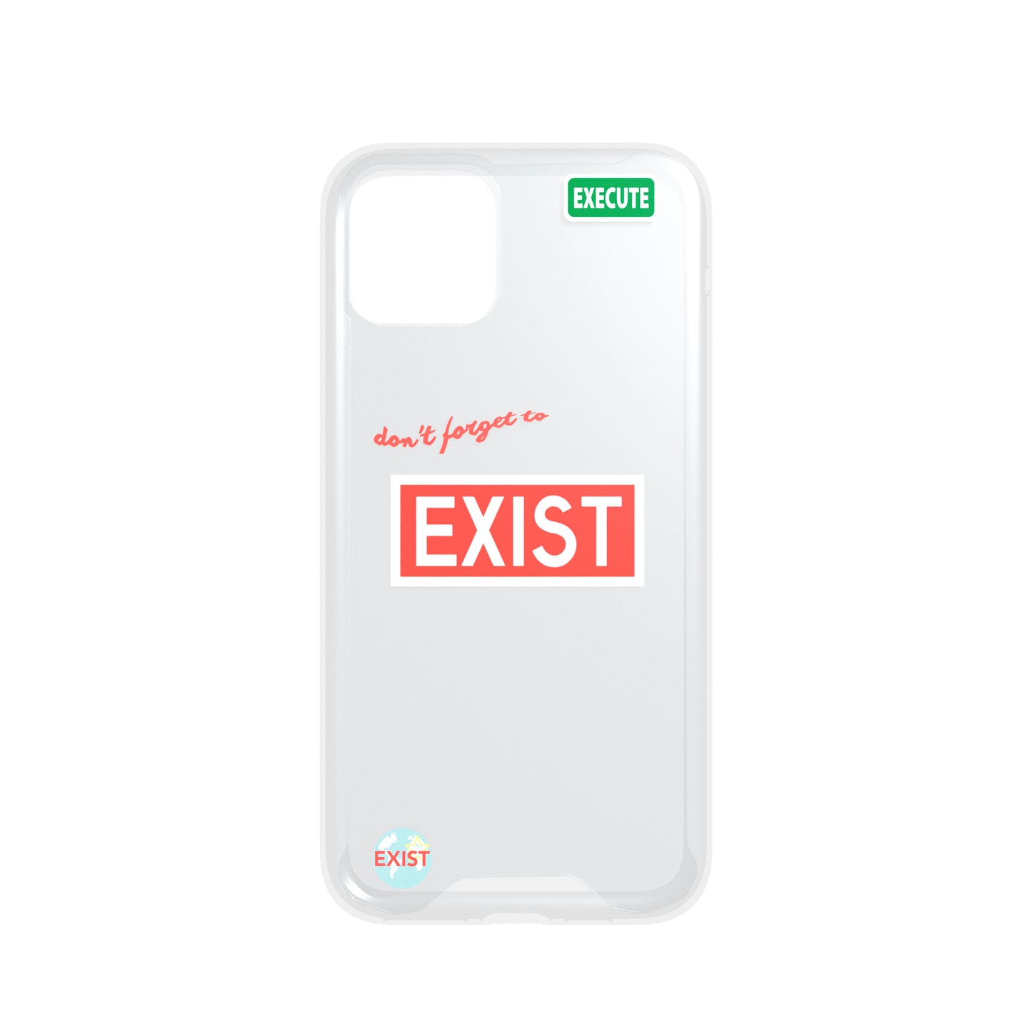 EXIST iPhone Case - Red